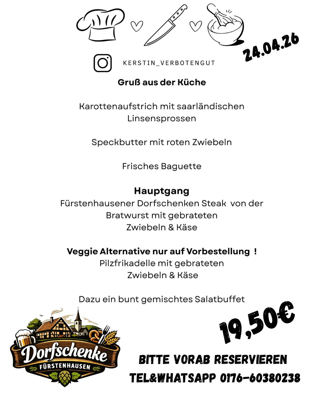 Unser nächstes Event am 24.4